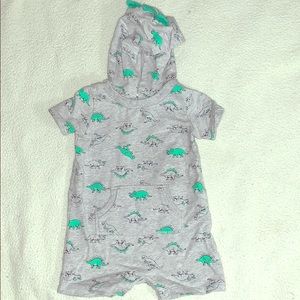 Carter’s hooded baby romper